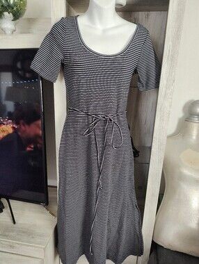 club monaco janou dress CLUB MONACO by Ralph Lauren Women's Janou Top T-Shirt Tricot Cotton Tassels  Sz S